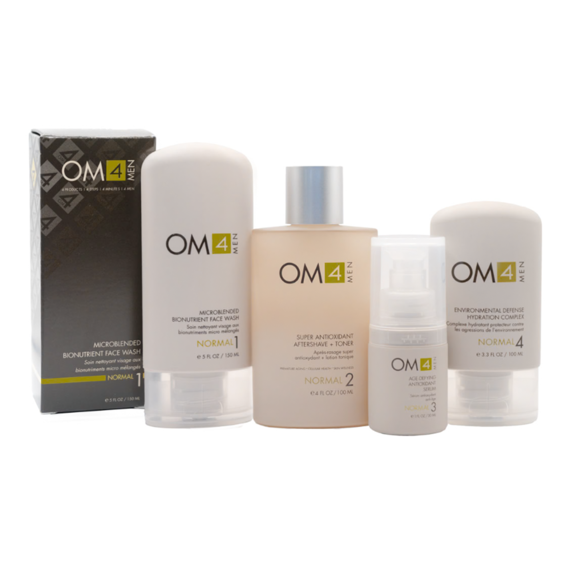 Organic-Male-OM4-Normal-4-Step-Regimen